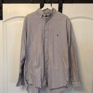 LT Polo Ralph Lauren Checkered Button-Down Shirt